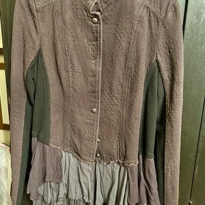 Free People Black Jacket